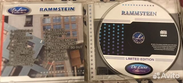 CD диск Rammstein Limited Edition