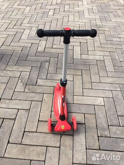 Самокат детский трехколесный бу