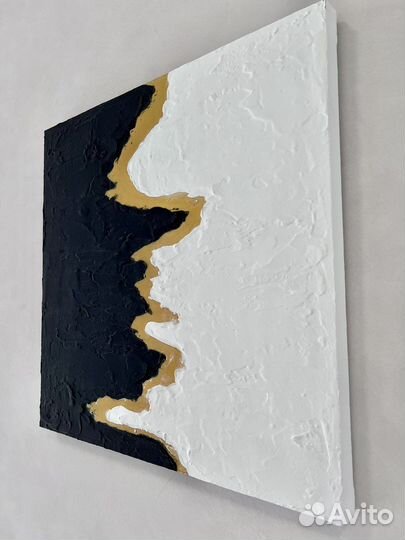 Интерьерная картина 40 х 40 см Золотая река