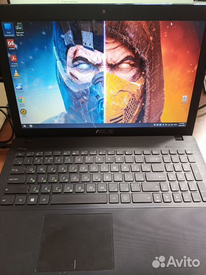 Ноутбук asus 4 ядра 4гб ssd 120gb