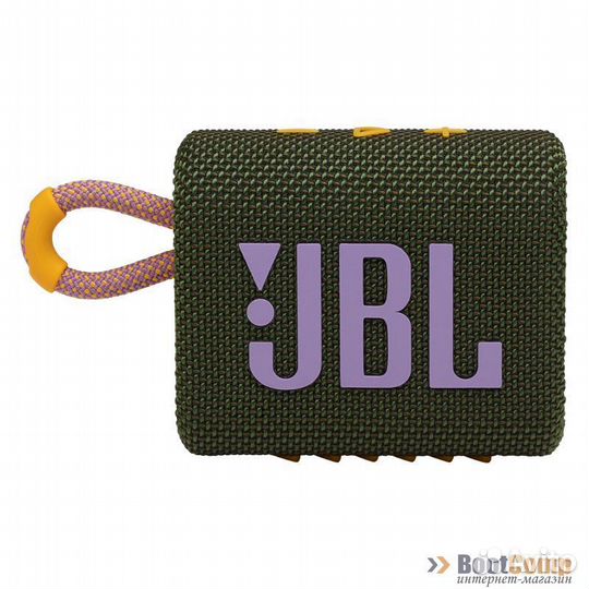 Портативная колонка JBL GO 3 green