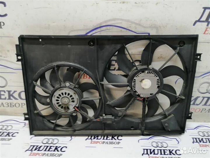 Вентилятор радиатора VW Golf VI 2009-2012