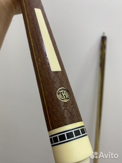 Кий для русского бильярда Королев, палисандр, граб