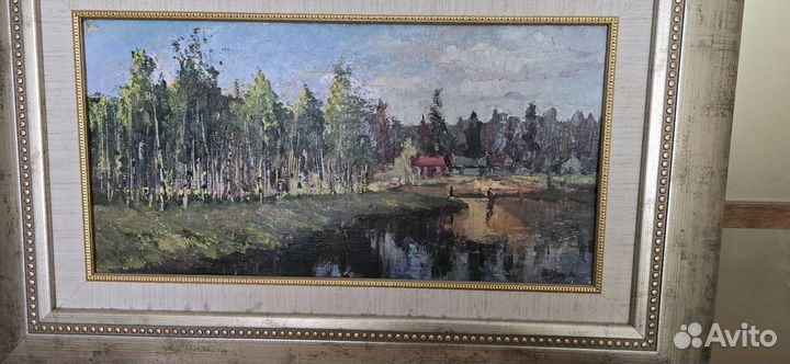 Картина маслом В.П. Кранц