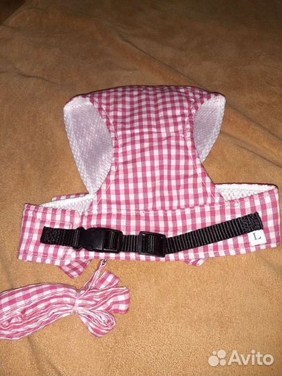 Шлейка с поводком для собаки