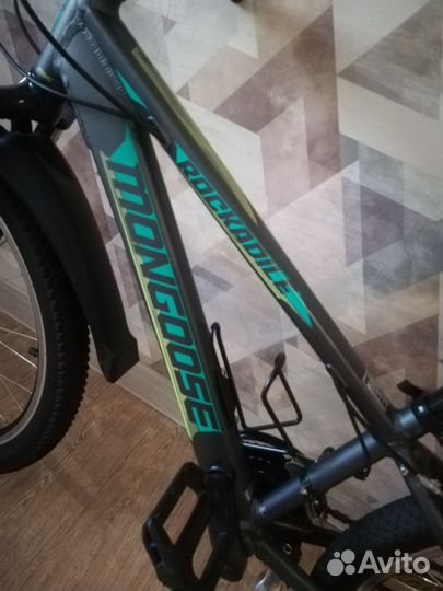 Велосипед подростковый mongoose, колёса 24 дюйма