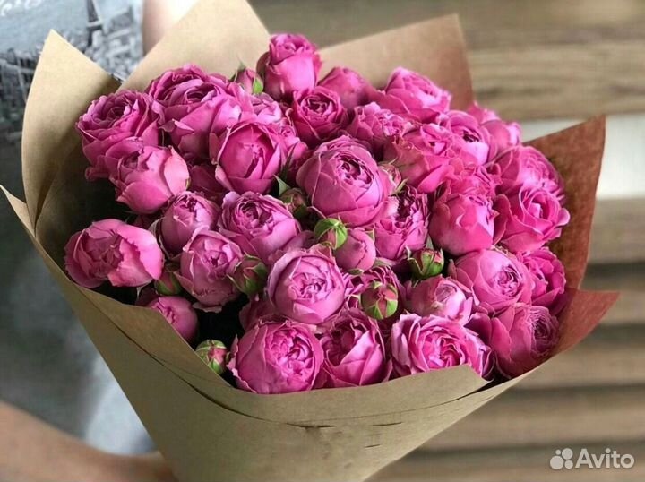 Пионовидные розы с доставкой