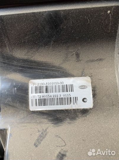 Корпус печки на Лада Гранта