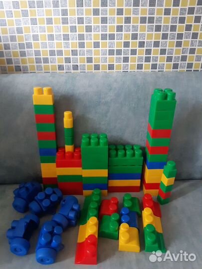 Конструктор крупный Mega Bloks