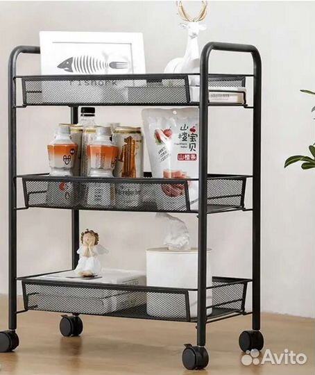 Этажерка на колесиках