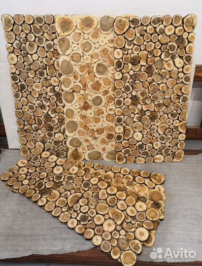 Панно из можжевельника