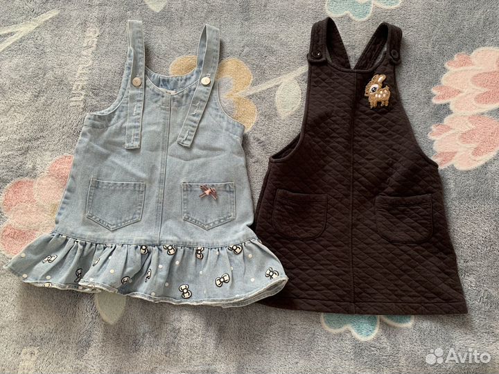Вещи пакетом на девочку 104 110