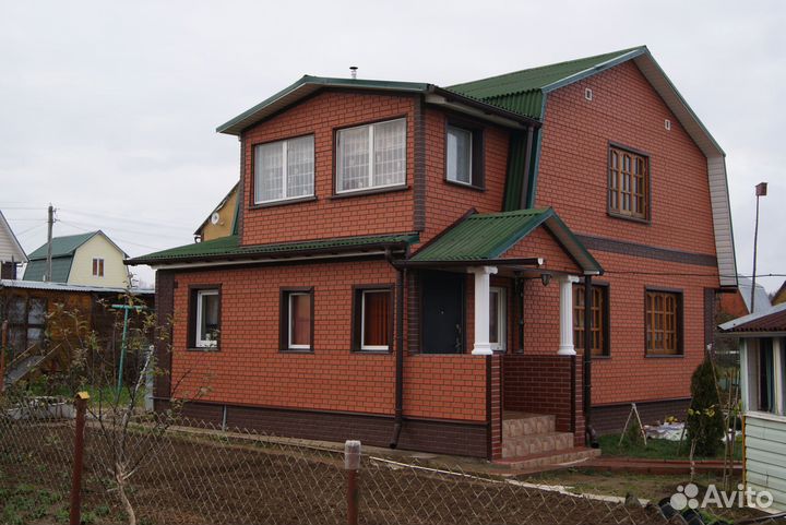 Фасадные панели Fineber дачный Кирпич клинкерный к