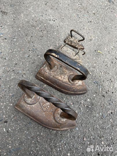 Царские антикварные утюги