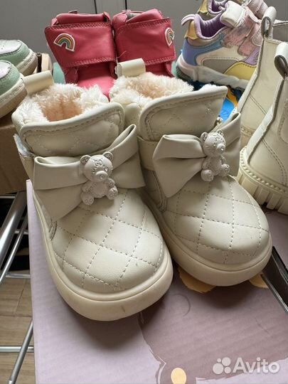 Обувь пакетом детскпя для девочки 22-24