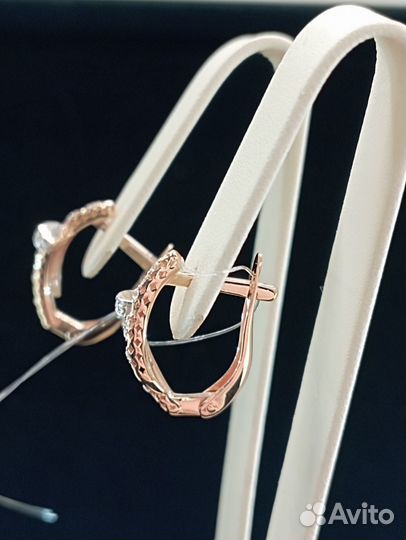 Золотые серьги проба 585 Арт.7000003352178