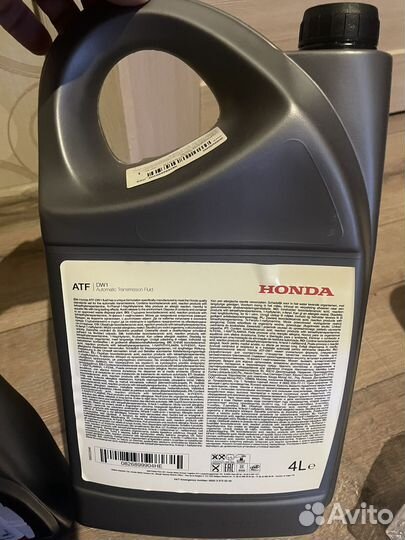 Масло АКПП honda