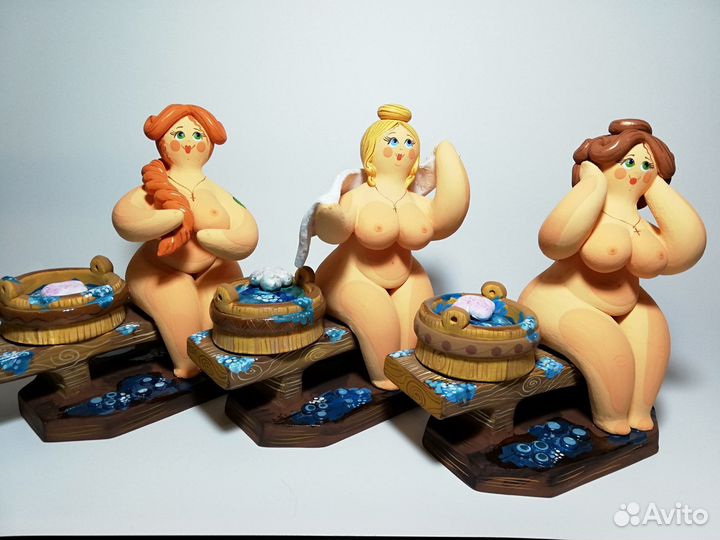 Сувенир. Керамика. Банька