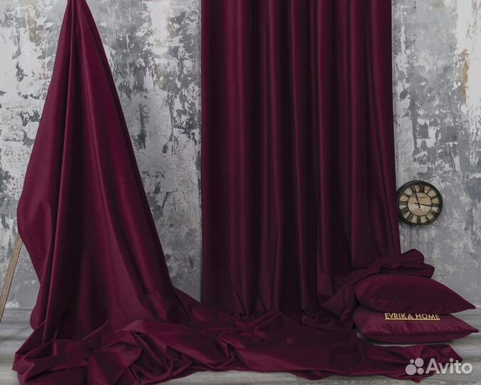Шторы бархат Богема готовые и на заказ