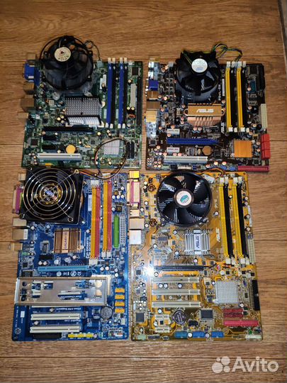 Комплекты сборок плата+процессор и прочее