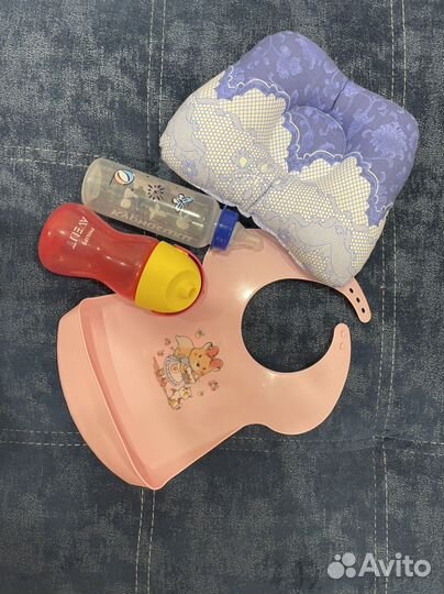 Нагрудник бутылка avent подушка