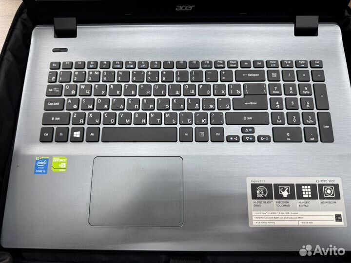 Aspire e17 e-5-771g-30ce