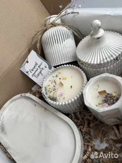 Изделия из гипса. Подарок. Декор. Свечи