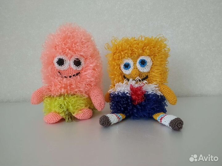 Мочалки игрушки