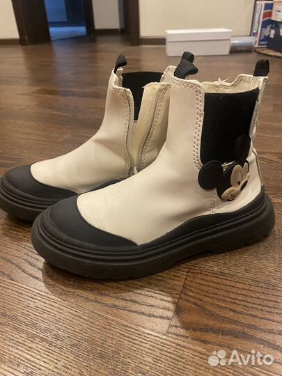 Ботинки мики маус zara бу