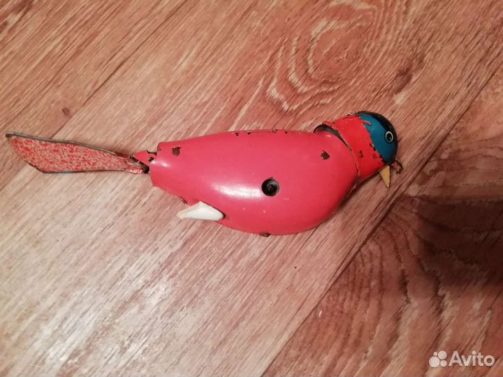 Заводная поющая птичка СССР