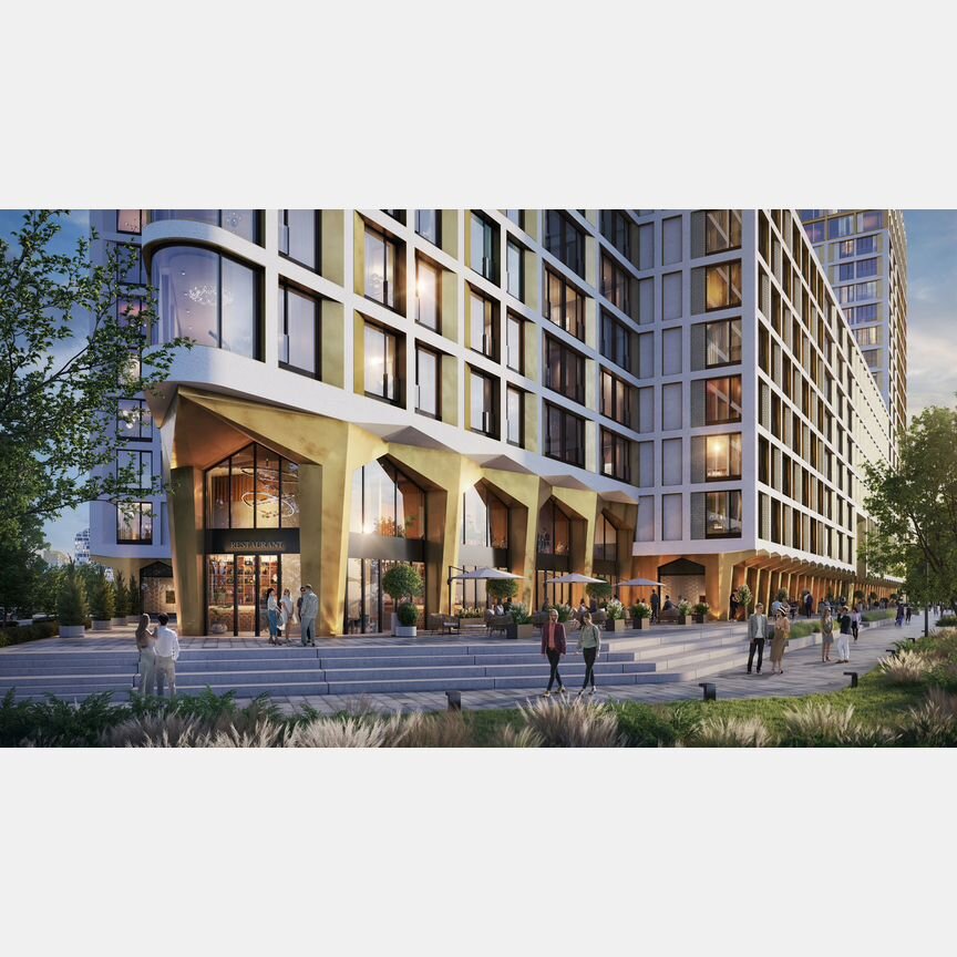 1-к. квартира, 41,2 м², 18/19 эт.