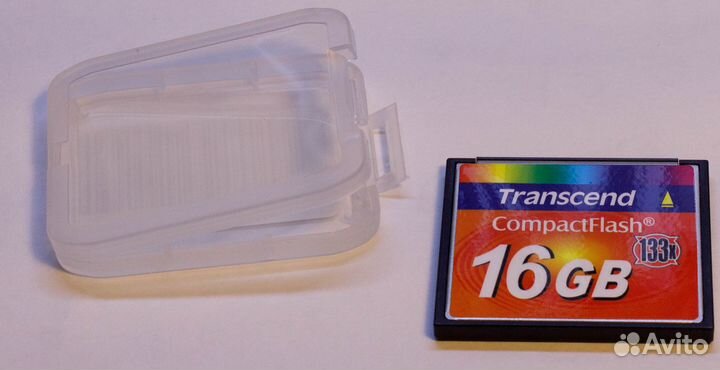 Transcend compact flash 133x 16gb