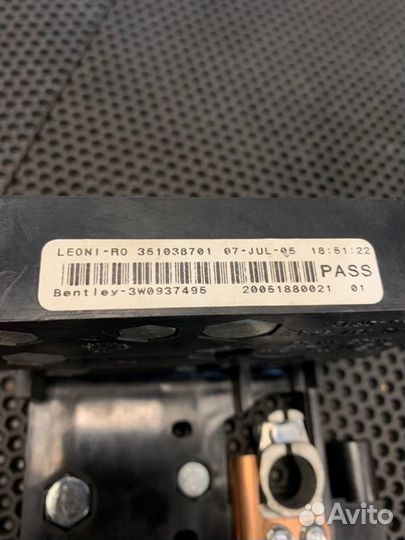 Блок предохранителей Bentley Continental Flying