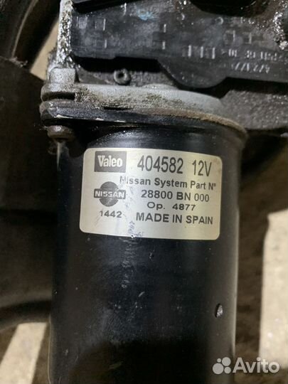 Трапеция дворников ниссан альмера n 16