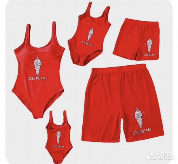 Купальник мама и дочь