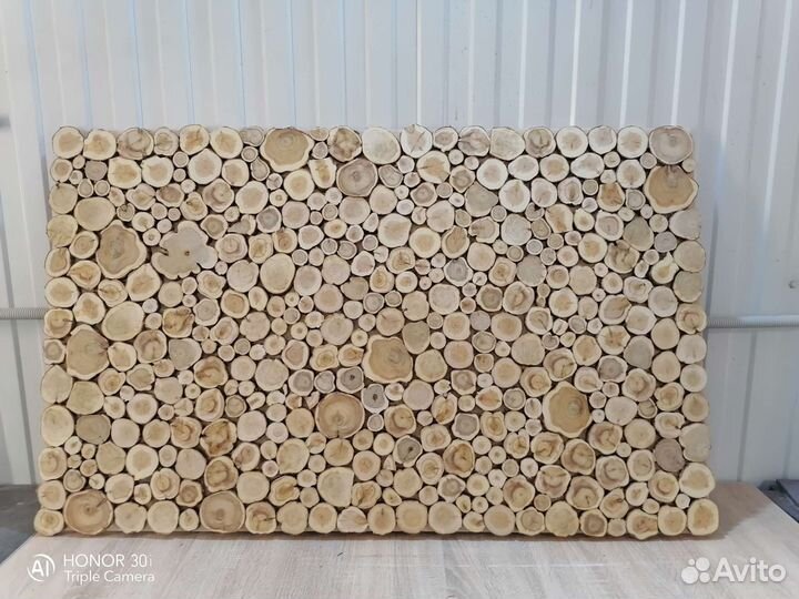 Панно из можжевельника для бани и дома