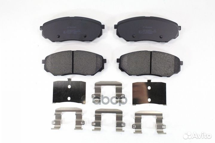 Колодки тормозные дисковые(аналог TRW GDB3638)