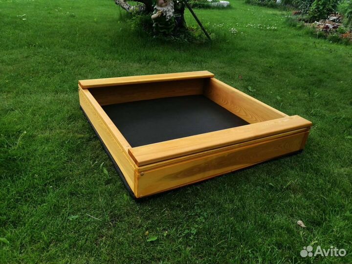 Песочница быстросборная с тентом, 83х83 см