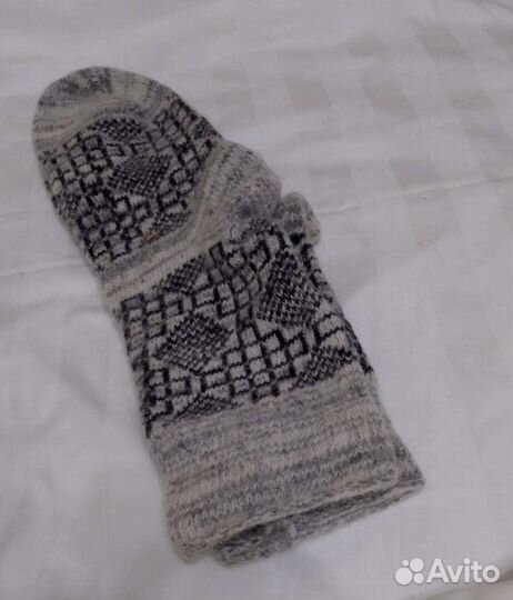 Носки мужские, вязаные, новые