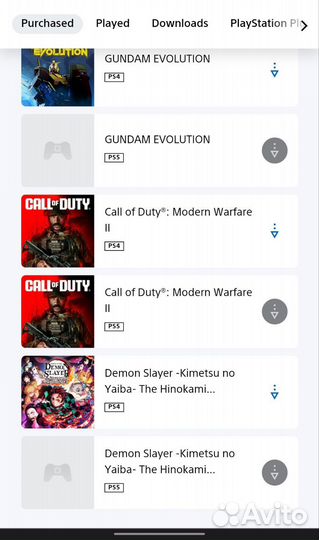 Игры для PS4/PS5