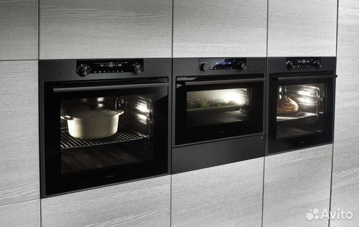 Духовой шкаф Asko OT8687B черная сталь