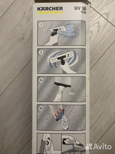 Аккумуляторный стеклоочиститель Karcher WV50 plus