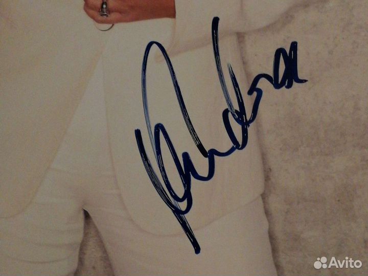 Sandra.Большое фото с оригинальным автографом