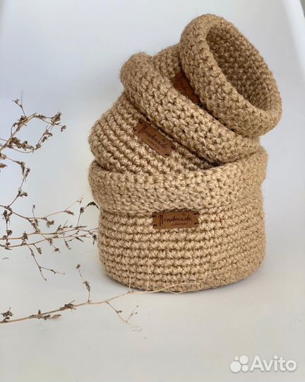 Кашпо, набор корзин, подарок на 8 марта