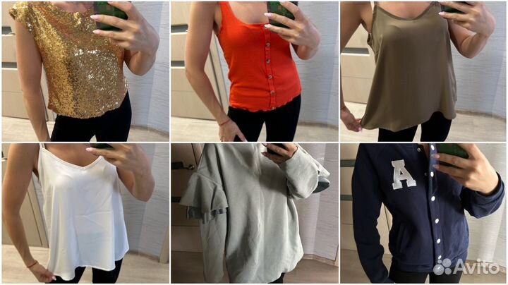 Женские кофты пакетом от 5шт по 150 за вещь