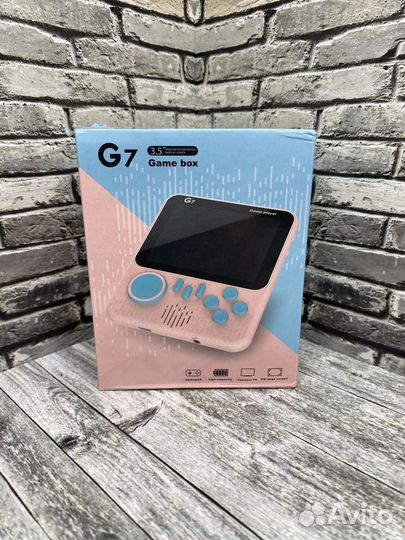 Игровая приставка g7 с ретро играми