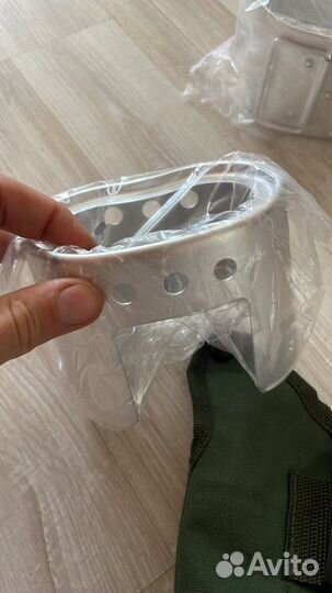 Фляга котелок печка-щепочница