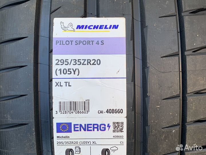 Michelin Pilot Sport 4 S 295/35 R20 105Y