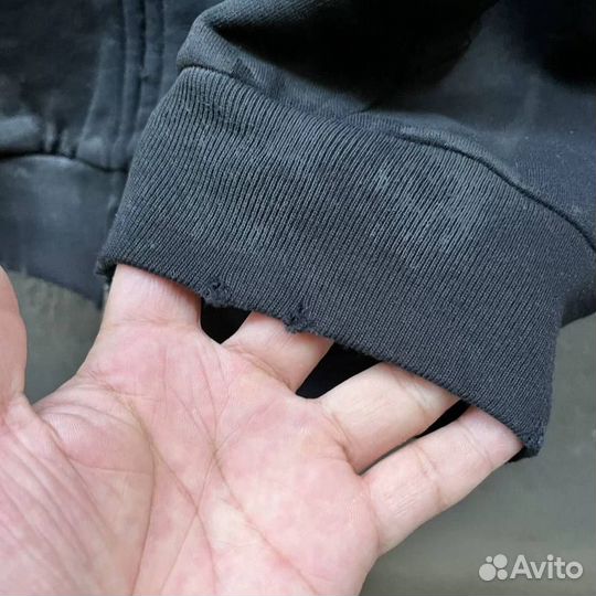 Balenciaga Gaffer Distressed Zip Hoodie Зип Худи