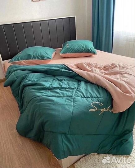 Одеяло Евро с постельный бельем